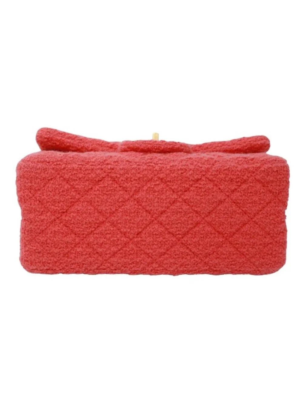 Chanel 2.55 Chain Tweed Pink Shoulder Bag Gold